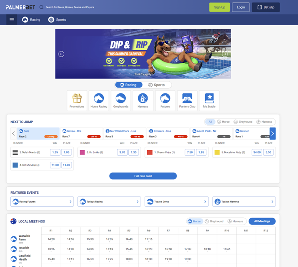 Palmerbet Website